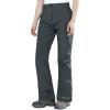Outdoor Ventures Fleece Lined Waterproof Pants Women Ski Snow Insulated Softshell Snowboard Hiking with Boot Cut(New Dim Grey – Elastic Waistband)