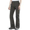 Outdoor Ventures Fleece Lined Waterproof Pants Women Ski Snow Insulated Softshell Snowboard Hiking with Boot Cut(New Grey – Elastic Waistband)