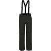 Outdoor Ventures Mens Snow Bibs Waterproof Insulated Overalls Ski Pants Warm Winter Snowboarding Detachable(Black-1)