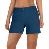 Outdoor Ventures Women’s Hiking Shorts Stretch Lightweight Golf Shorts Quick Dry UPF 50+ 5 inch Cargo Short for Camping(Dark Blue)
