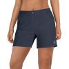 Outdoor Ventures Women’s Hiking Shorts Stretch Lightweight Golf Shorts Quick Dry UPF 50+ 5 inch Cargo Short for Camping(Dark Grey)