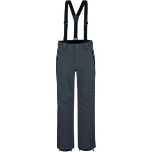 Outdoor Ventures Mens Snow Bibs Waterproof Insulated Overalls Ski Pants Warm Winter Snowboarding Detachable(Dimgrey)