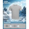 Outdoor Ventures Men’s Workout Dry Fit T Shirts 3 Pack Quick Dry Active Short Sleeve Tee Shirts for Athletic Running Gym