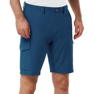Outdoor Ventures Men’s 10″ Hiking Shorts Water-resistants Quick Dry Outdoor Golf Shorts(Med Indigo Blue)