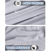 Outdoor Ventures Men’s Golf Shorts 11″ Inseam Classic-Fit Flat Front Stretch Casual Shorts with Pockets Summer Hiking Travel(Silver)